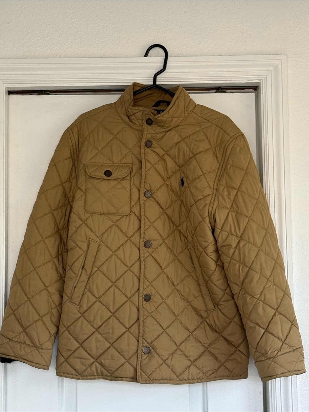 Ralph Lauren Quilted Jacket in Tan